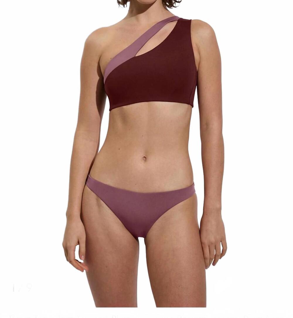 NEW LEFT ON FRIDAY wear to bottoms in desert plum
